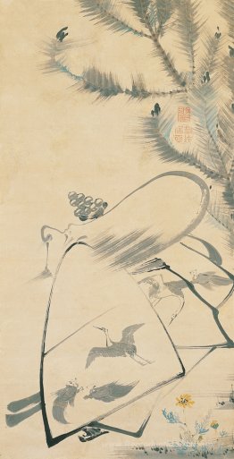 Fukurojin (Fukurokuju), le dieu de la longévité et de la sagesse