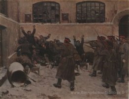 Le tournage à Presnya en décembre 1905