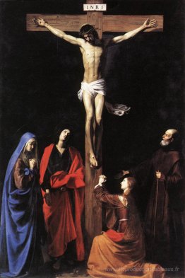 Christ sur la croix avec la Vierge, Marie Madeleine, Saint-Jean