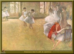 Danseurs dans la salle de répétition
