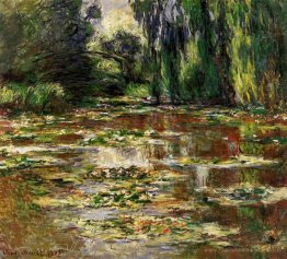 Le pont japonais (le pont au-dessus de l'étang de lyin à eau)