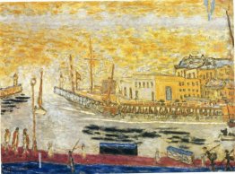Trouville, la sortie du port