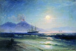 La baie de Naples la nuit