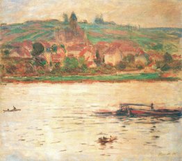 Vetheuil, barge sur la Seine