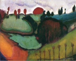 Paysage, étude pour «paradis»