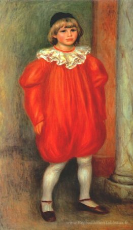 Le clown (Claude Ranoir en costume de clown)