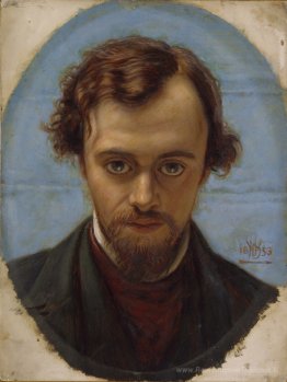 Portrait de Dante Gabriel Rossetti