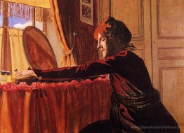 Madame Felix Vallotton à sa coiffeuse