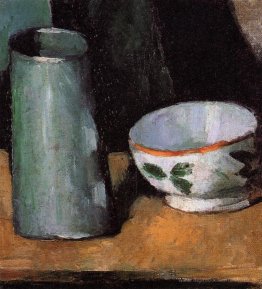 Nature morte, bol et cruche au lait