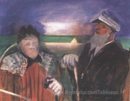 Le marin âgé et la vieille femme