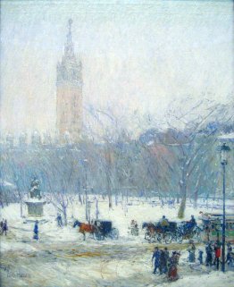 Madison Square - tempête de neige