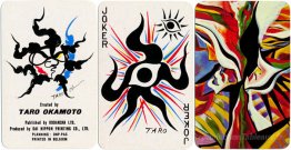 Taro Okamoto à jouer aux cartes