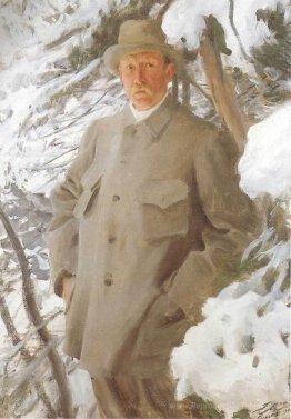 Le peintre Bruno Liljefors
