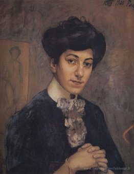Portrait de la femme de l'artiste