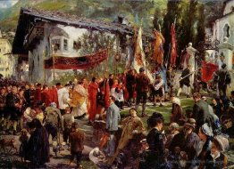Fronleichnamsprozession à Hofgastein