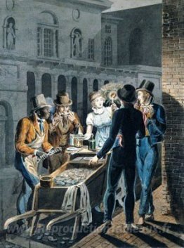 Nightlife à Philadelphie - Une brouette à huîtres devant le Ches