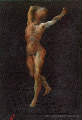 Untitled (nu Male dans un paysage)