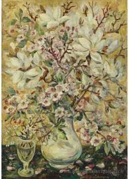 Vase à fleurs