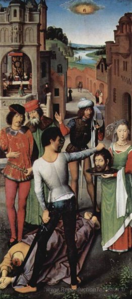 Triptych du mariage mystique de Sainte-Catherine d'Alexandrie, I