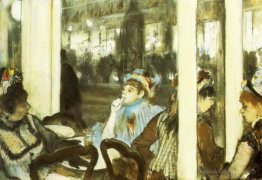 Femmes sur une terrasse de café