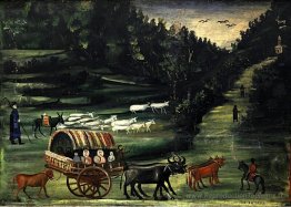 Saint Anthony (partie de la tapisserie en six peintures)