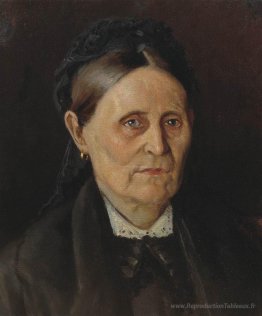 Portrait de M. M. Nesterova, la mère de l'artiste