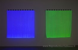 Photo-Souvenir: Monochrome Élective - Bleu B2 & Vert B3, Travail