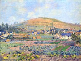 Le mont Riboudett à Rouen au printemps