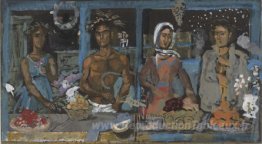 Étude pour la peinture 'Four Seasons' '