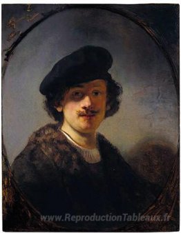 Autoportrait aux yeux ombrés