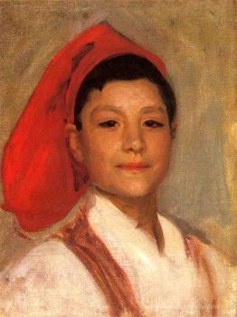 Chef d'un garçon napolitain