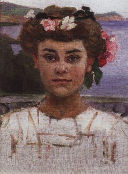 Chef de fille. Portrait de Z. S. Khaminova.
