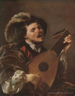 Le joueur de luth chantant