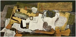 Nature morte avec une guitare