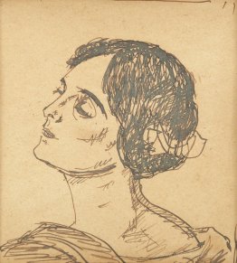 Portrait d'Ecaterina (épouse du peintre)