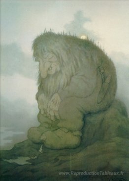 Troll se demande combien il a - Trollet Som Grunner På hvor gamm
