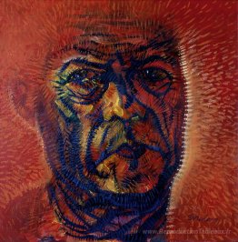 Autoportrait rouge