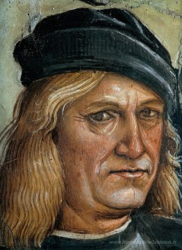 Autoportrait (détail de la prédication et des actes de l'Antéchr