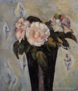 Vase bleu foncé