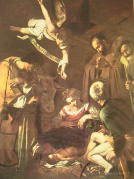 Nativité avec Saint-François et Saint-Laurent