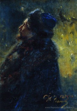 Portrait du peintre Viktor Mikhailovich Vasnetsov. Étude pour l'