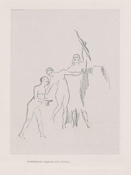 Immédiatement, trois déesses surgissent (planche 11)