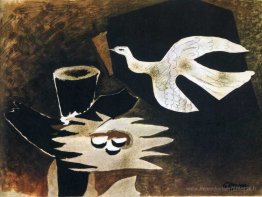 Oiseau retournant à son nid