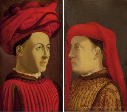Portraits de deux membres de la famille des Médiques