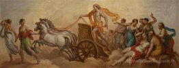 Les quatre saisons. Automne - triomphe de Sélinus, Bacchus et Ar