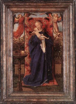 Madonna et enfant à la fontaine