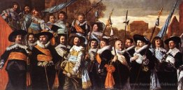 Officiers et sergents de la garde civique St. Hadrien