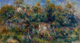 Le peintre se promenant sur Cagnes