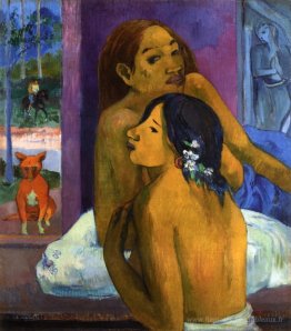 Deux femmes (cheveux fleuris)