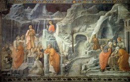 St. John prenant congé de ses parents